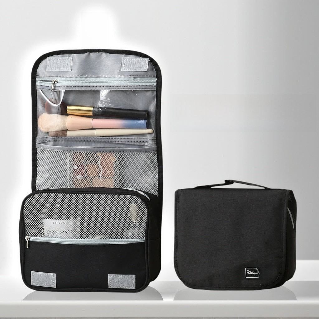 Hanging Toiletry Bag with Wet-Dry Separation