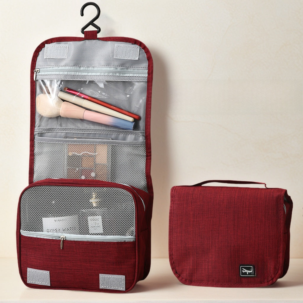 Hanging Toiletry Bag with Wet-Dry Separation